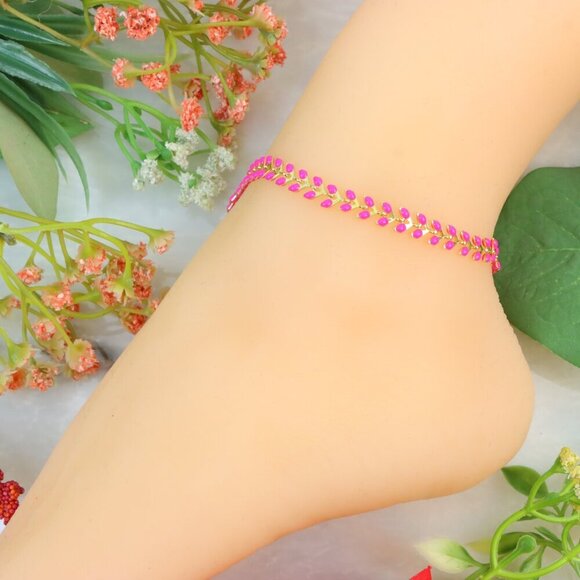 "New Beautiful Design Anklet for Women/Girls, Gift, A640 - Picture 9 of 10
